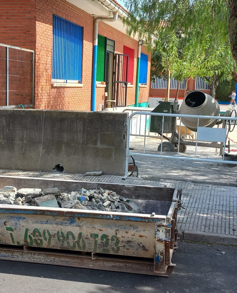 Colegio Jaume I obras aulas 2 años (2)